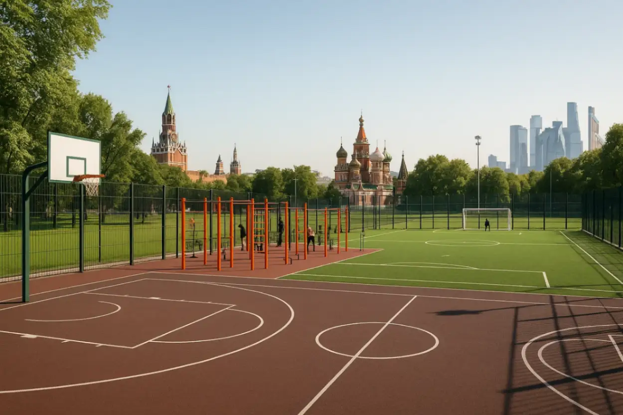 Топ-10 бесплатных спортивных площадок Москвы 2025